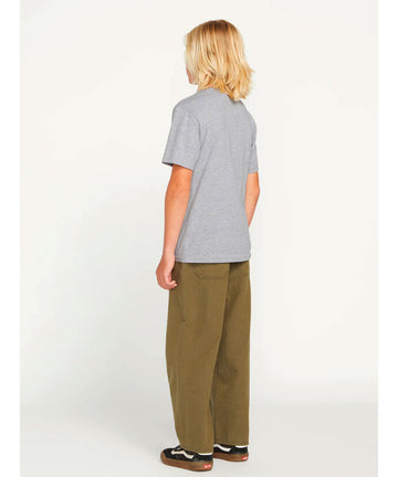 Volcom Big Boys Outer Spaced Elastic Waste Pants - Old Mill